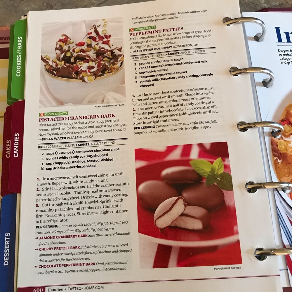 Taste of home cookbook - Picture 3 of 7